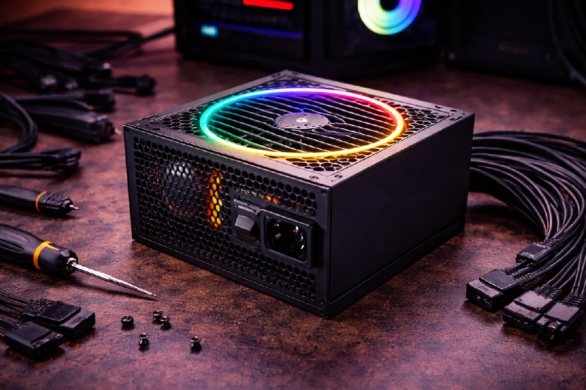 O Dossiê da Energia: ATX 3.0, Picos Transientes e Como o Novo Padrão Salva sua GPU